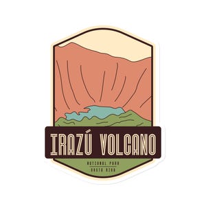 Irazú Volcano National Park Magnet - Costa Rica