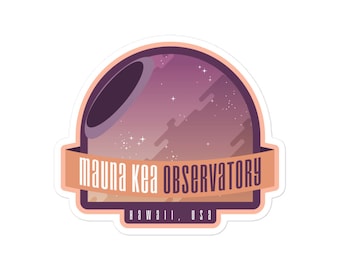 Mauna Kea Observatory stickers - Hawaii, USA