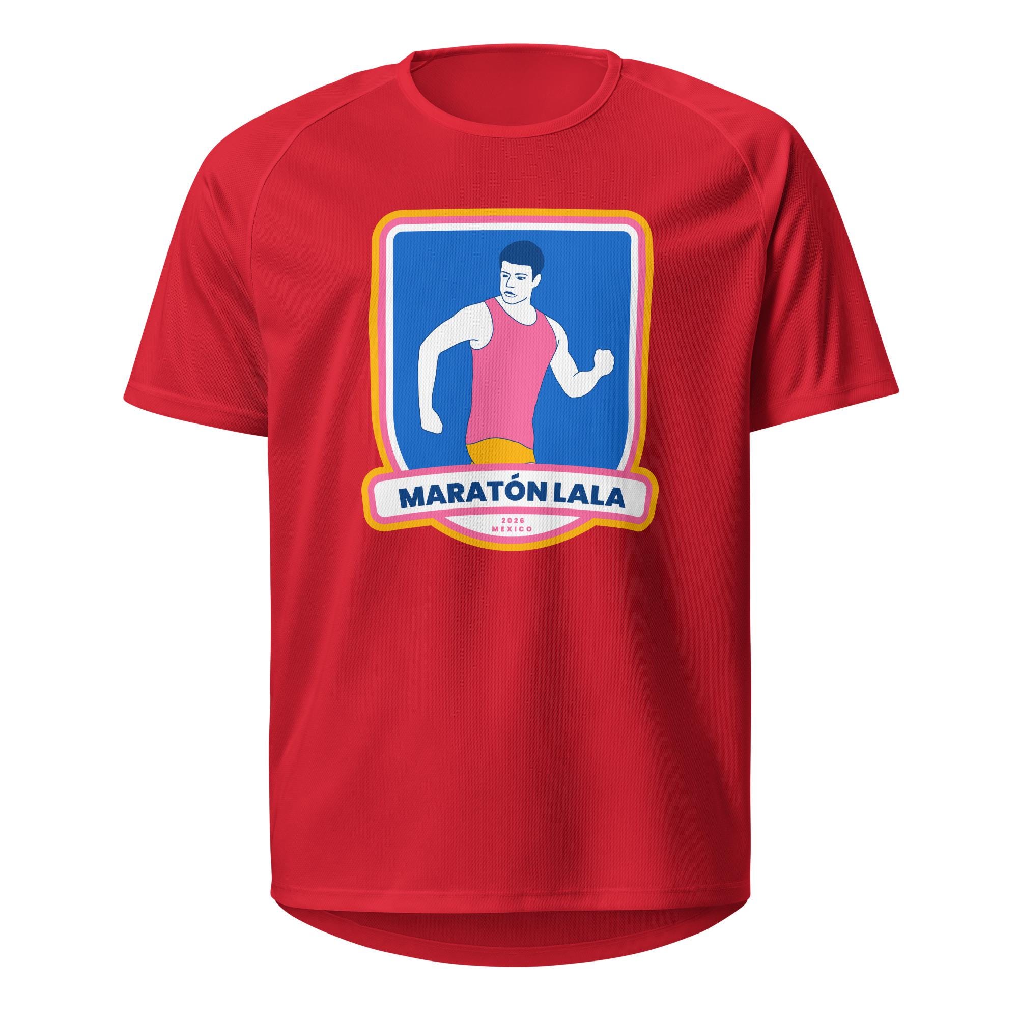 Maratón Lala – 2026 – Mexico Unisex Sports Jersey - Personalize