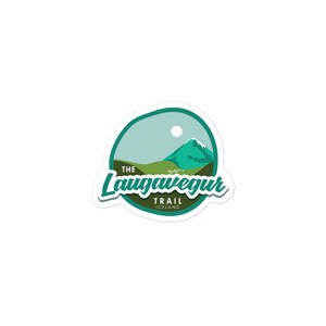 The Laugavegur Trail - Islanda Adesivi senza bolle