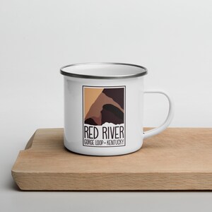 Red River Gorge Loop – Kentucky Enamel Mug