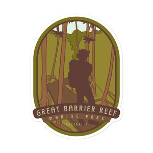 Great Barrier Reef Marine Park stickers - Australia