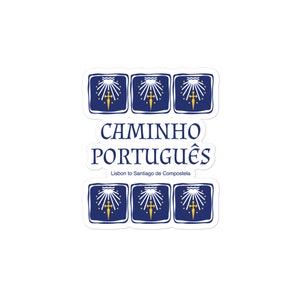 Caminho Portugues - Way of St James Portugal Bubble-free stickers