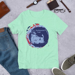 Camiseta unissex Trilha Liechtenstein