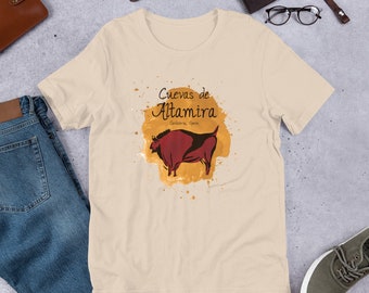 Cuevas de Altamira - Cantabrie, Espagne T-shirt unisexe