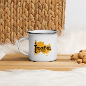 Timanfaya National Park - Lanzarote, Spain Enamel Mug