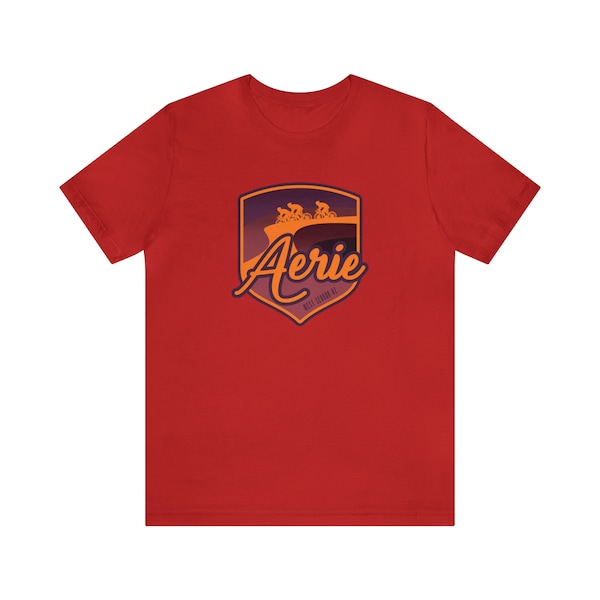 Aerie - West Sedona, Arizona Unisex Jersey Kurzarm T-Shirt - Geschenk für Wanderer