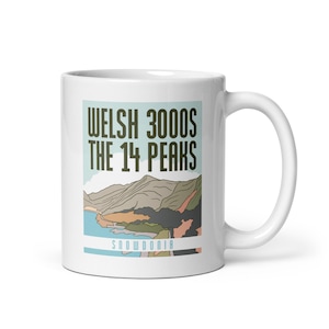 Welsh 3000s, The 14 Peaks mug – Snowdonia