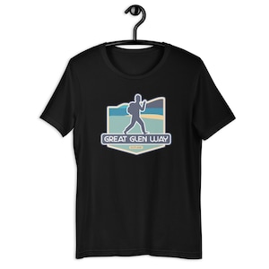 Great Glen Way Unisex t-shirt – Scotland