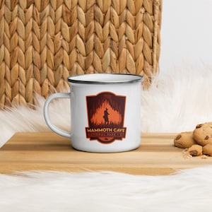 Mammoth Cave National Park - Kentucky Enamel Mug