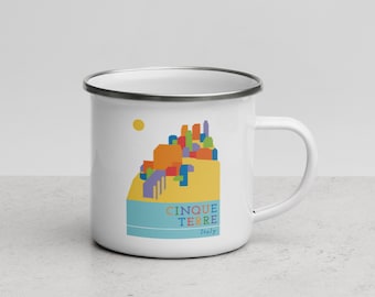 Cinque Terre – Italy Enamel Mug