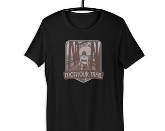 Montour Trail uniseks T-shirt - Pennsylvania cycler