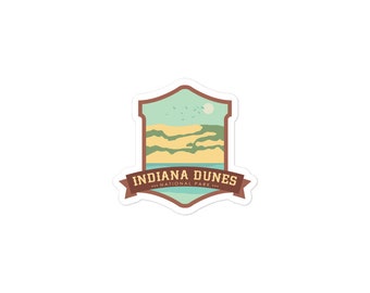 Indiana Dunes National Park Bubble-vrije stickers