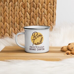 Rim Trail - Grand Canyon Enamel Mug