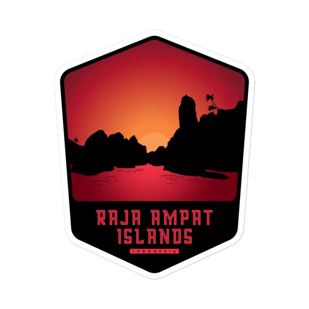 Raja Ampat Islands Stickers – Indonesia - Etsy