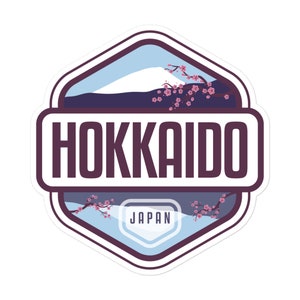 Hokkaido - Japan Bubble-free stickers