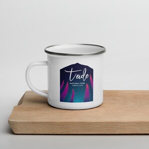 Teide National Park - Tenerife, Spain Enamel Mug
