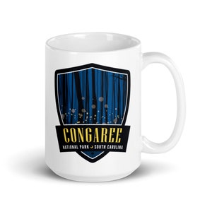 Congaree National Park - South Carolina White glossy mug