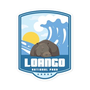 Loango National Park stickers – Gabon