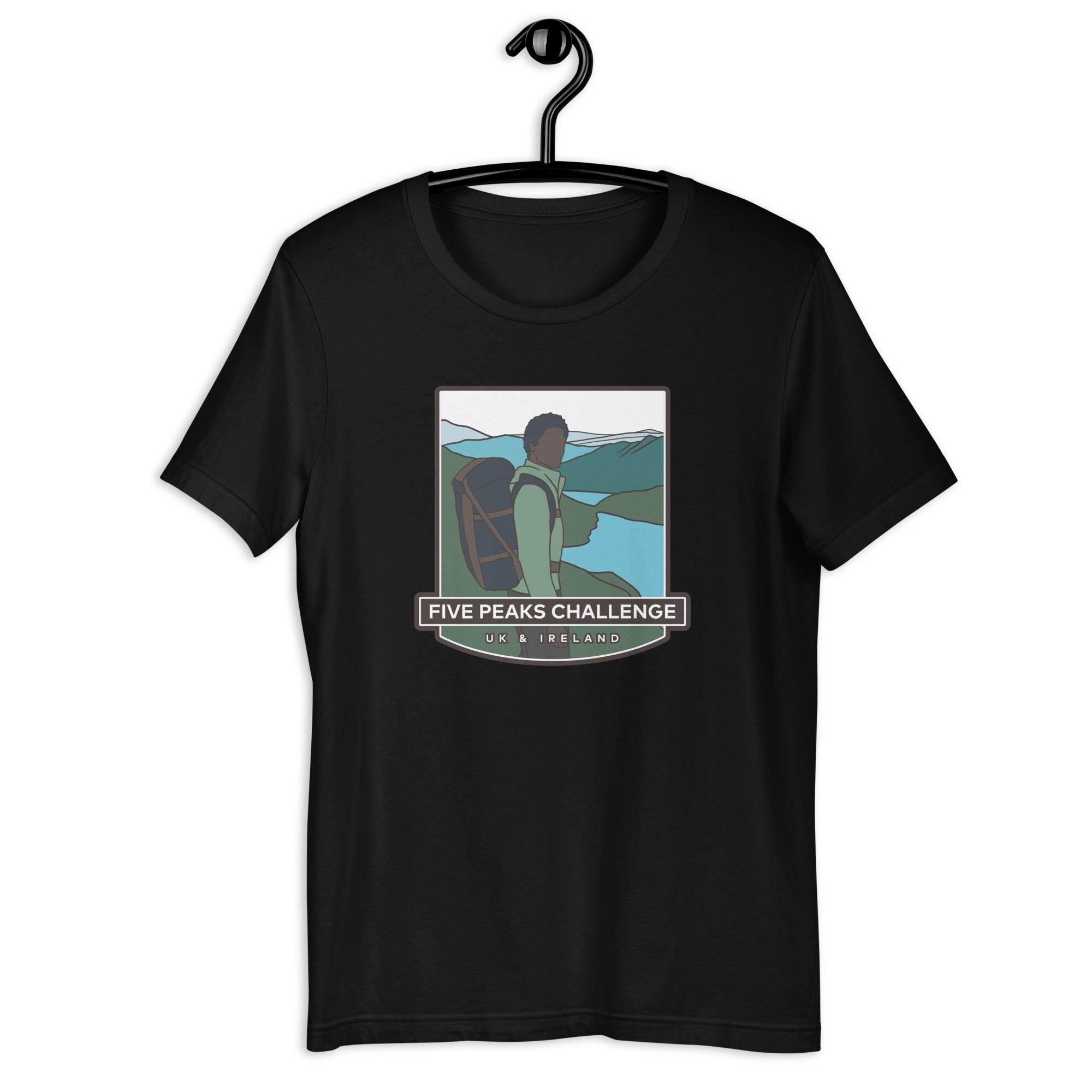 Five Peaks Challenge Unisex t-shirt – UK & Ireland