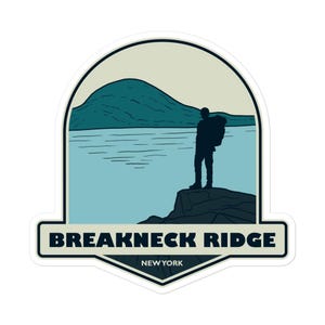 Pegatinas de Breakneck Ridge: senderismo en Nueva York