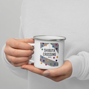 Shibuya Crossing - Tokyo, Japan Enamel Mug