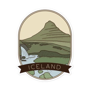 Adesivi Islanda