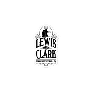 Lewis and Clark - National Historic Trail, USA Bubble-free stickers