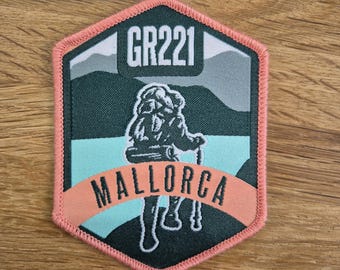 Parche GR221 – Regalo para senderistas de Mallorca