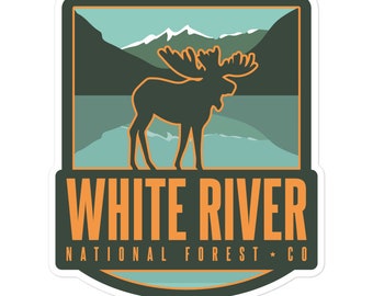 White River National Forest - Colorado Bubble-Free Sticker