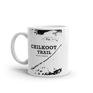 Chilkoot Trail - USA nach Kanada Weiß glanzbecher