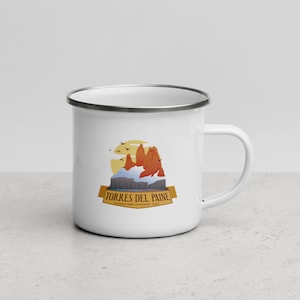 Circuit Torres del Paine - Mug en émail du Chili