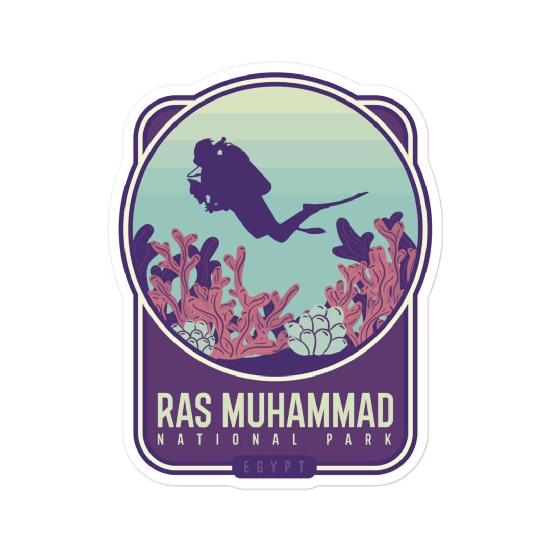 Ras Muhammad National Park Stickers – Egypt - Etsy