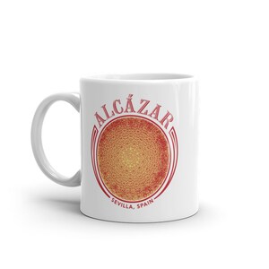 Alcazar - Sevilla, Spain White glossy mug