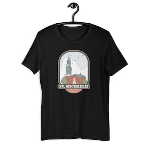 T-shirt unisexe St. Michaelis – Hambourg, Allemagne
