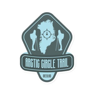Arctic Circle Trail Magnet – Greenland