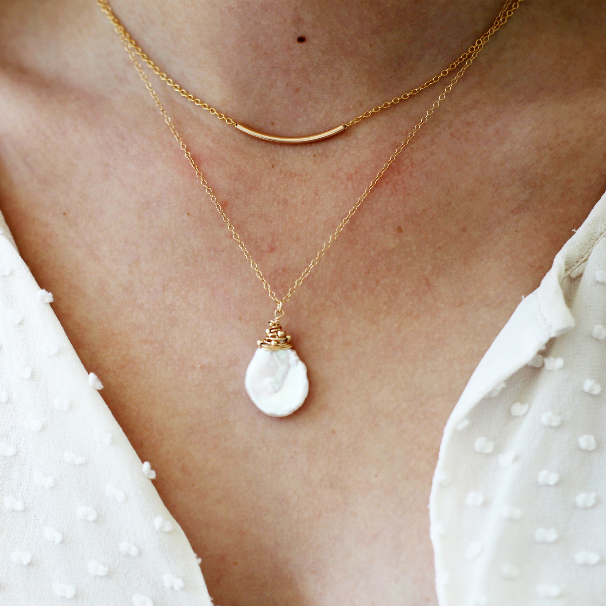 【NIRO】MiNT SiLK THREAD PEARL NECKLACE #100 MiNT SiLK THREAD PEARL NECKLACE #100 - NiRO.SERENDIPITY | 60