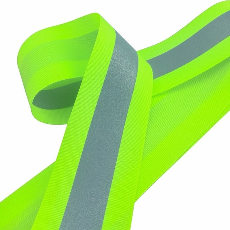 2 Sew on Reflective Tape High Visibility Hi Vis Etsy UK