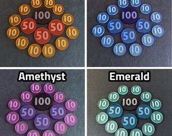 pokemon card game - acrylic damage counters Extalas and Status for Trading Set of 31Acrylic Effect Tokens Combatible (31) : Toys & Games Ditto does its best to replicate the Substitute move on the colorful storage box Damage Acrylic Token Counter Set