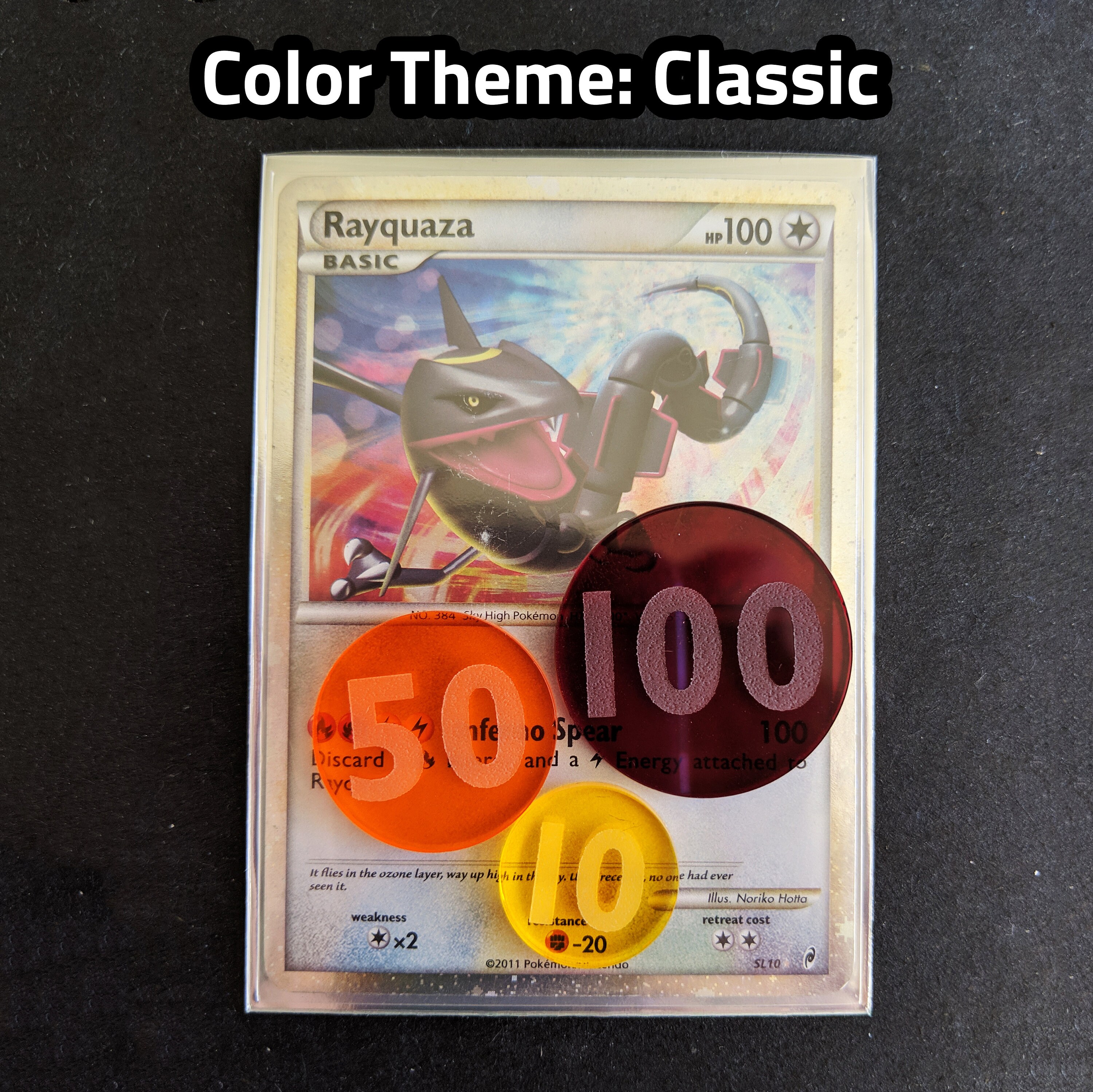 Damage Counters - Pokemon TCG - Damage Markers, Damage Tokens - Lasercut  Transparent Acrylic - Etsy