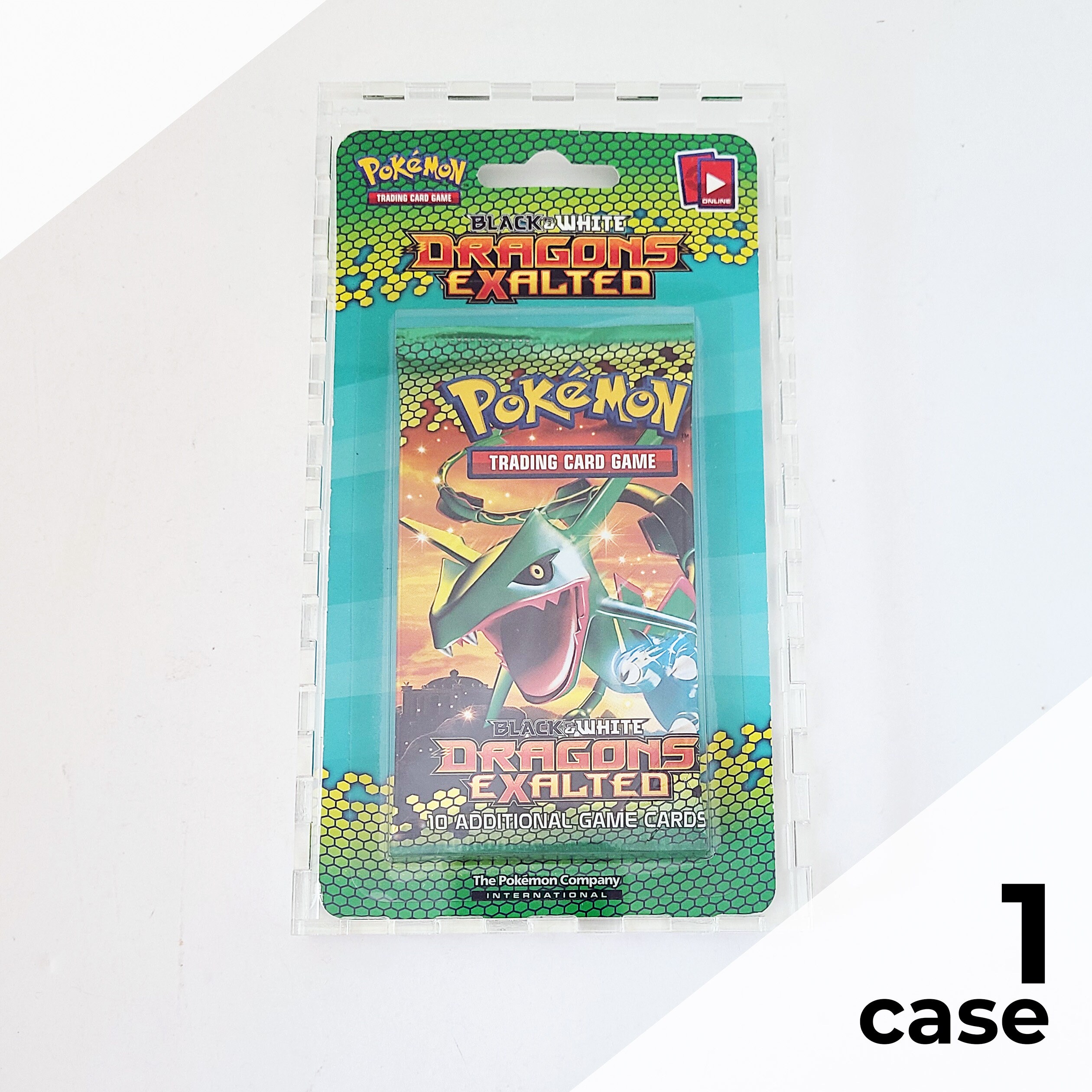 Pokemon Booster BLISTER Pack CASE *WITH STAND* Protective Magnetic