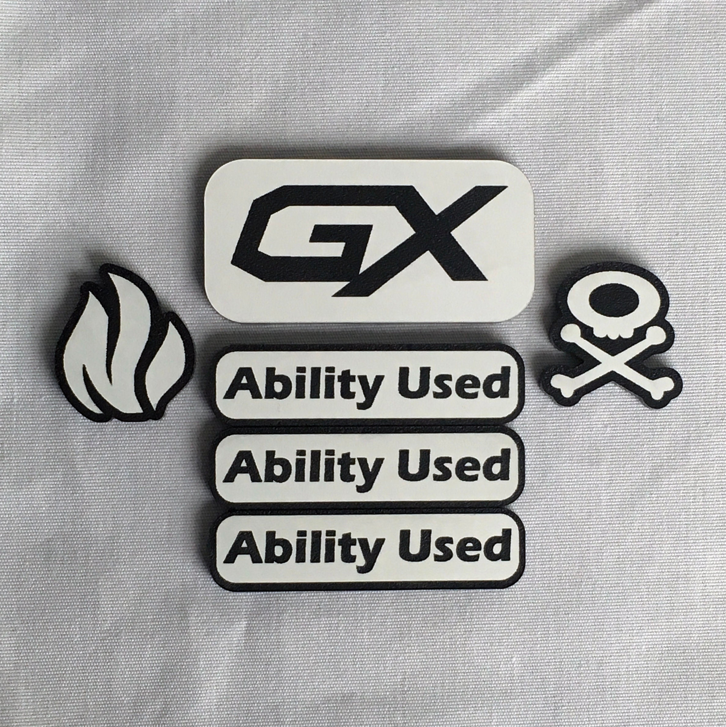 Pokemon Tcg Token Set Gx Marker Special Condition Ability Etsy Hong Kong