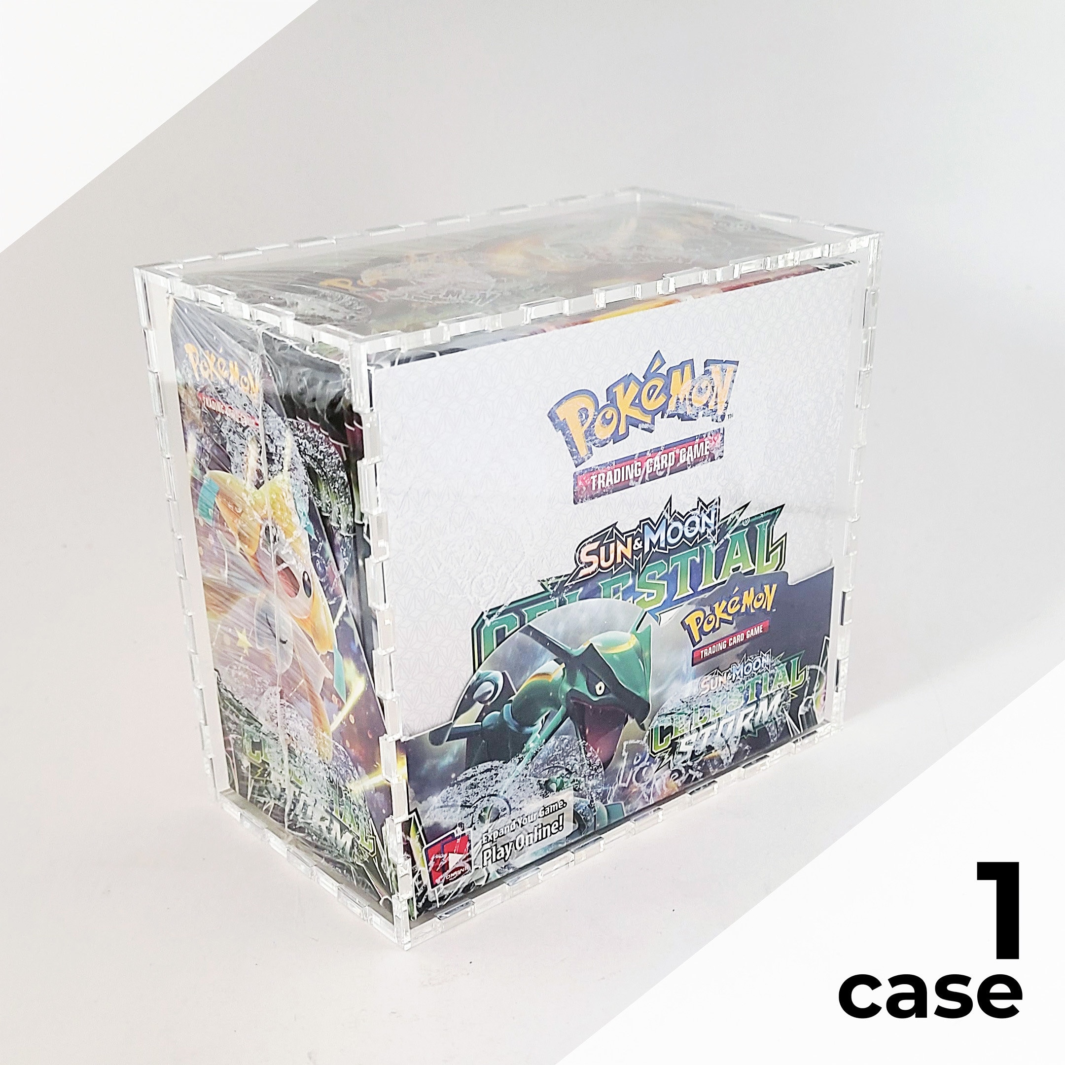Pokémon Booster Box Display Case for Pokémon Booster Boxes Etsy