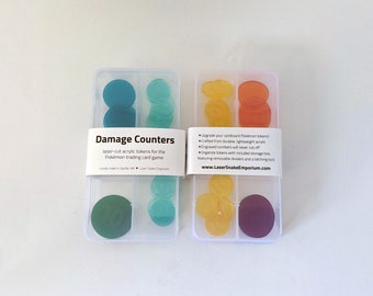 Damage Counters WITH BOX - Pokemon TCG - Damage Markers, Damage Tokens - Lasercut Transparent Acrylic - Etsy Damage Counters WITH BOX - Pokemon TCG - Damage Markers, Damage Tokens - Lasercut Transparent Acrylic - Etsy