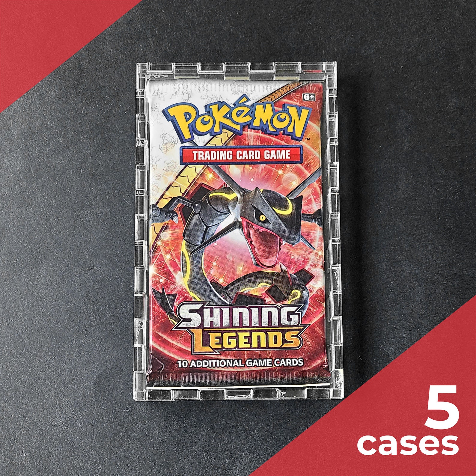 Booster Pack Display Case Box BUNDLE 5 units 15 off Fits Etsy