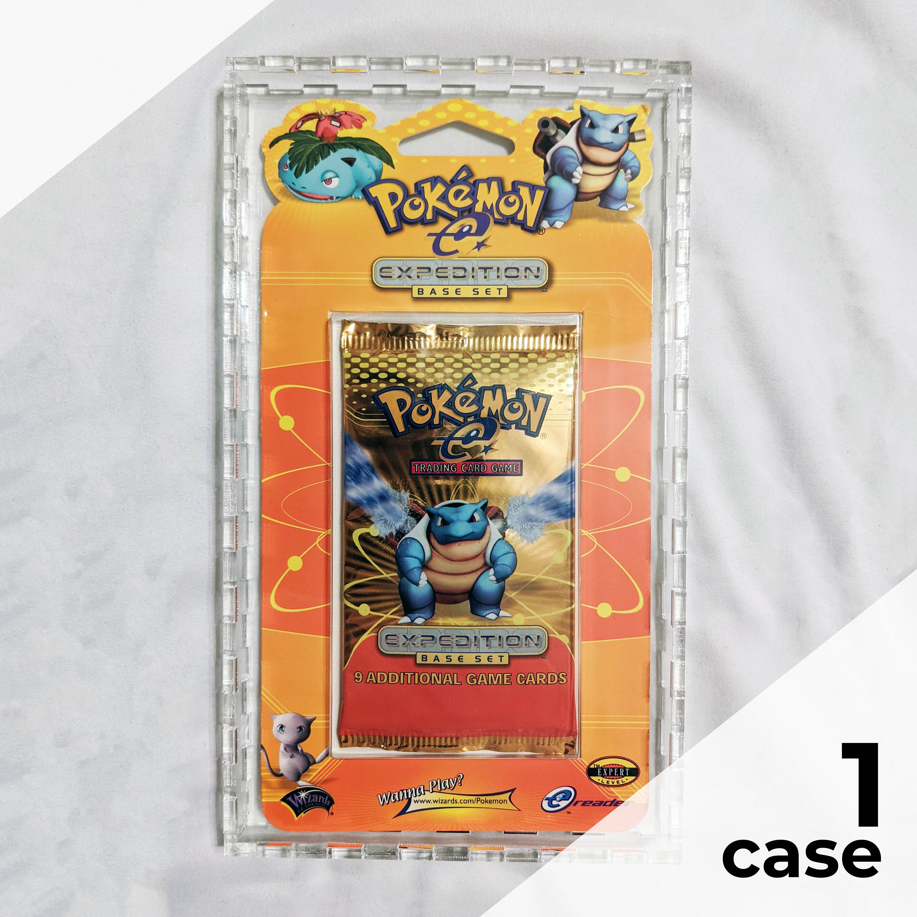 Wotc Blister Pack Display Case Box for Pokémon Wizards of the