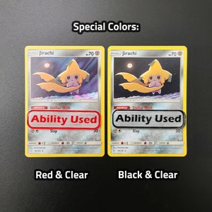 Marqueur d'occasion JCC Pokémon Acrylique découpé au laser image 3
