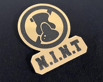 N.I.N.T (No Items Next Turn) - Acrylic Tokens for Pokemon TCG