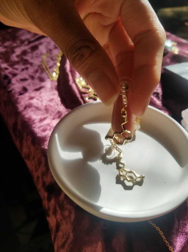 for Happiness and Energy SEROTONIN BUNDLE ~ Serotonin Candle \u00d7 Earrings