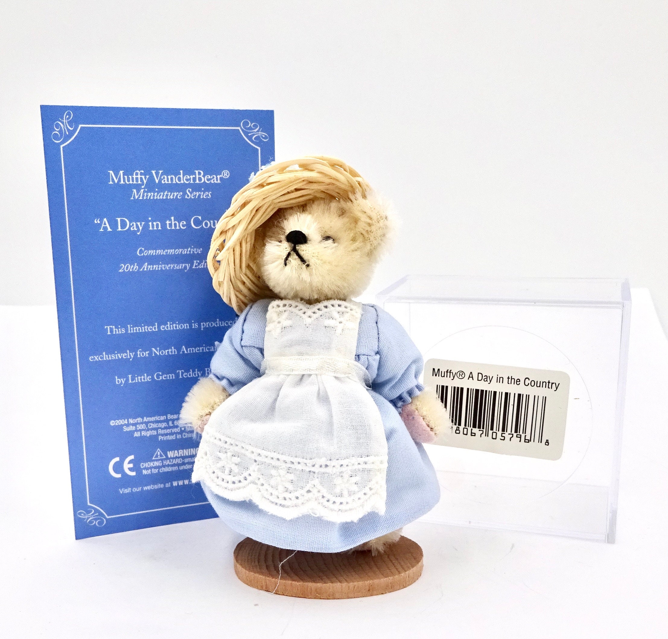 Vintage MUFFY Vanderbear Miniature Series A Day in the Country Etsy